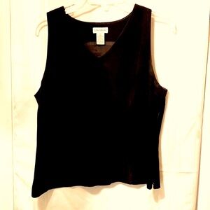 Ann Taylor. Cute Black Sleeveless Top